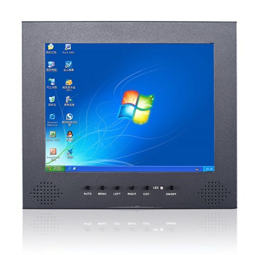 4寸分辨率800*600鈑金半強固型工業平板液晶顯示器